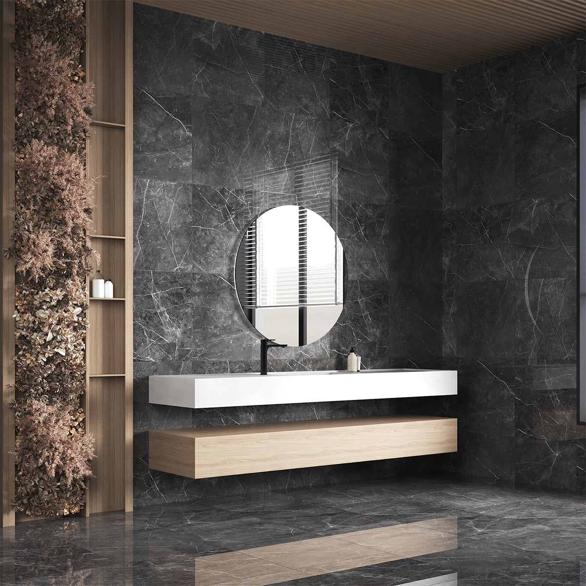 Klinker Venatto Marmor Blank 60x60