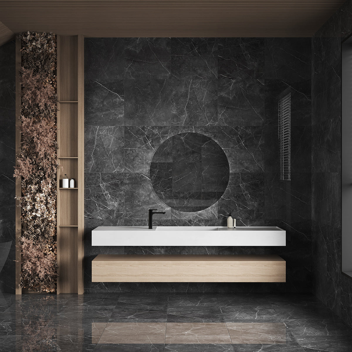 Klinker Venatto Marmor Blank 60x60