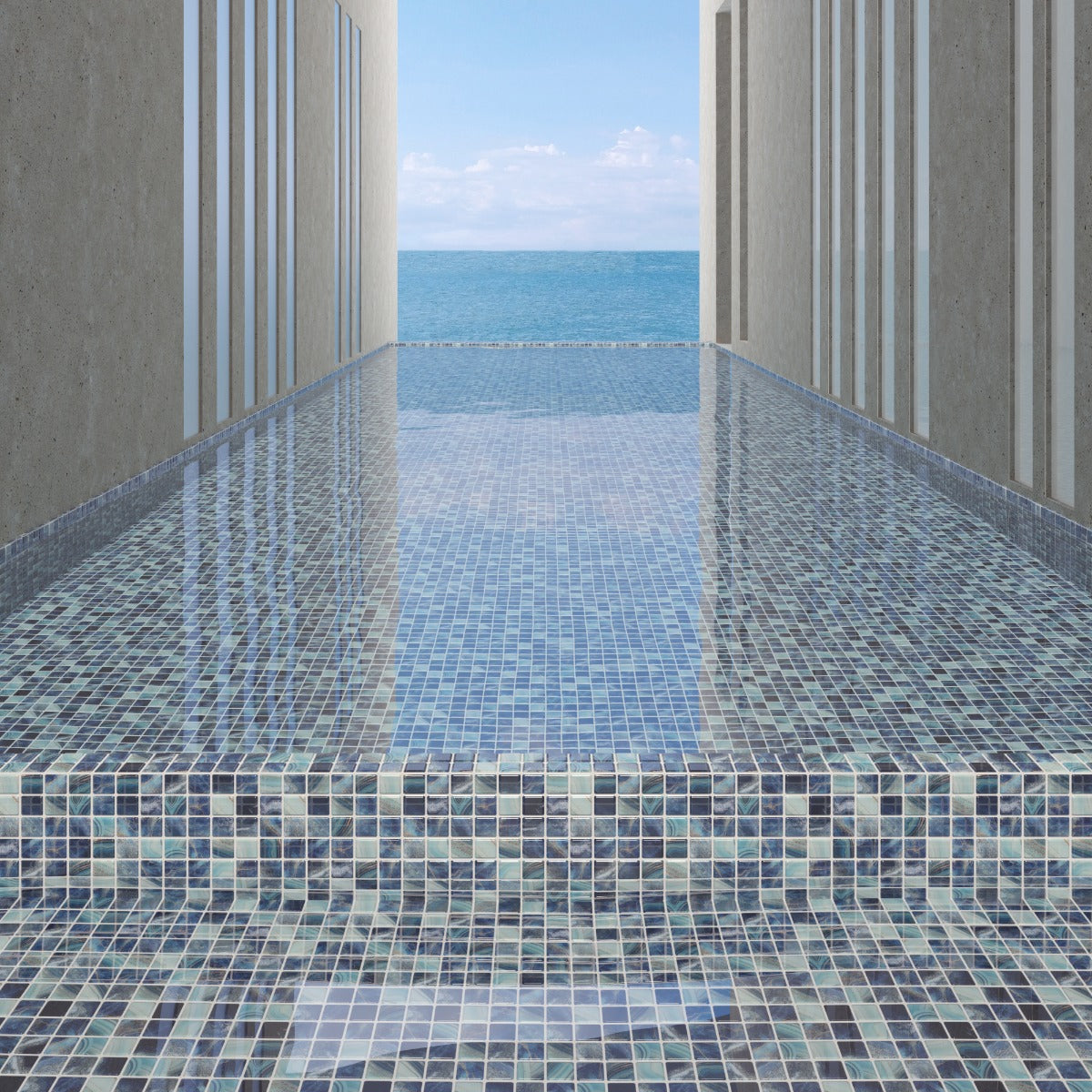 Poolmosaik Nature Royal