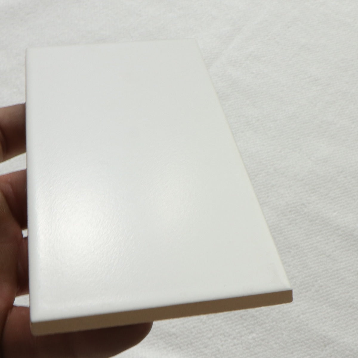 Vægflise Hvid Glat mat 7,5x15