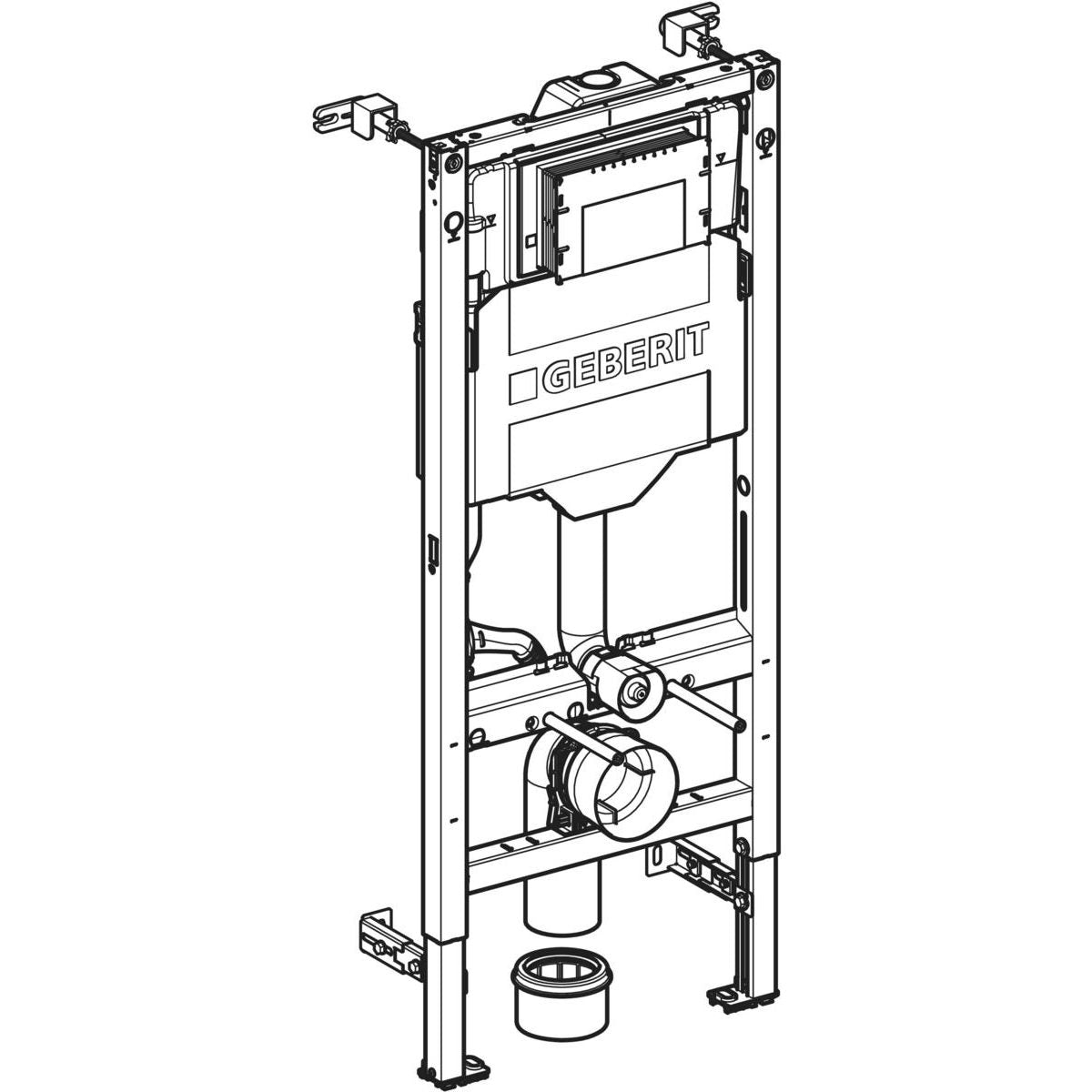 WC-element Geberit Duofix Sigma H112