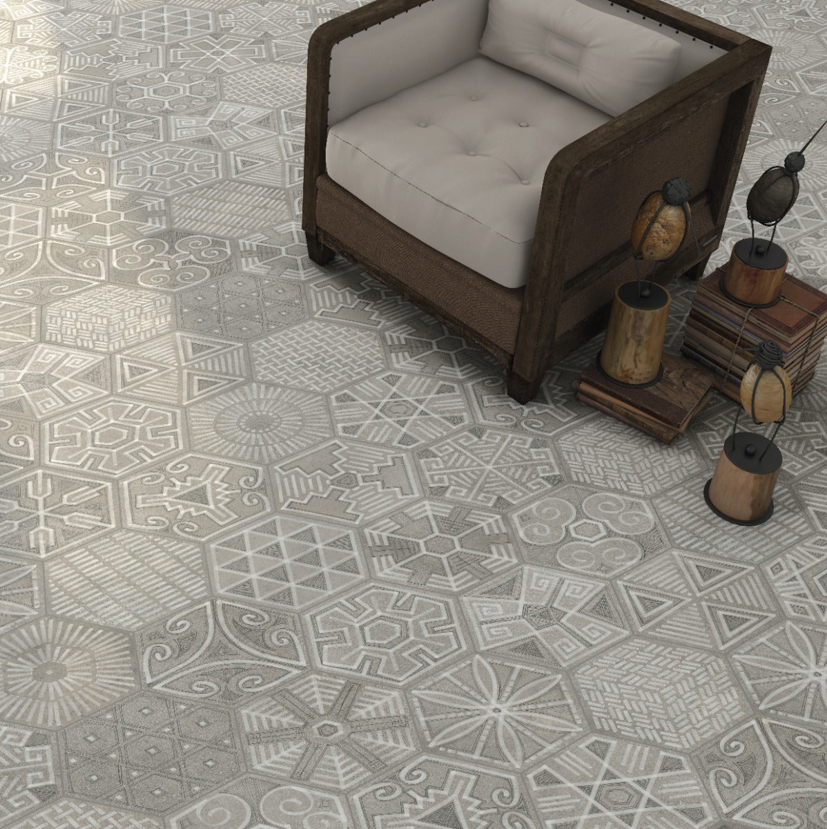 Klinker Hexagon Kunashir