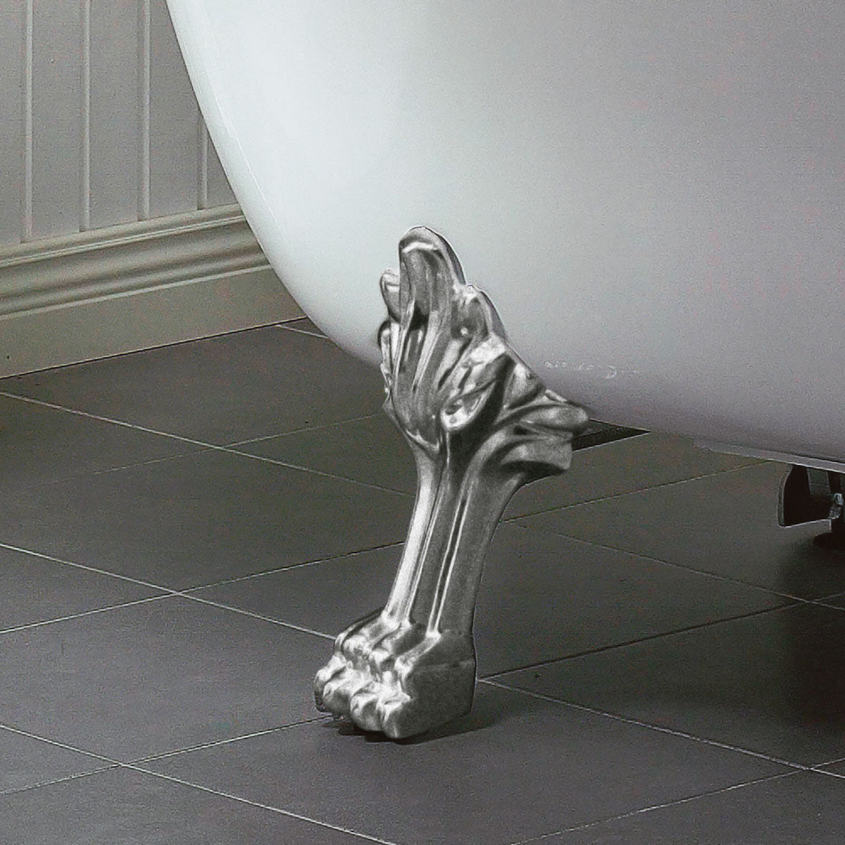 Badekar Hafa Queen 1670 forkromede fødder