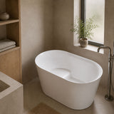 Badekar Tenfors Aspen 1100 Hvid
