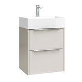 Prøve Badeværelsesmøbel Set Tenfors Smidig 50 cm Beige Mink