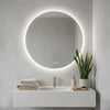 Badeværelsesspejl Rund Dugfri LED 80 cm Tenfors Verona