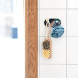 Dobbelkrog Smedbo Selvklæbende Rund Krom Blank