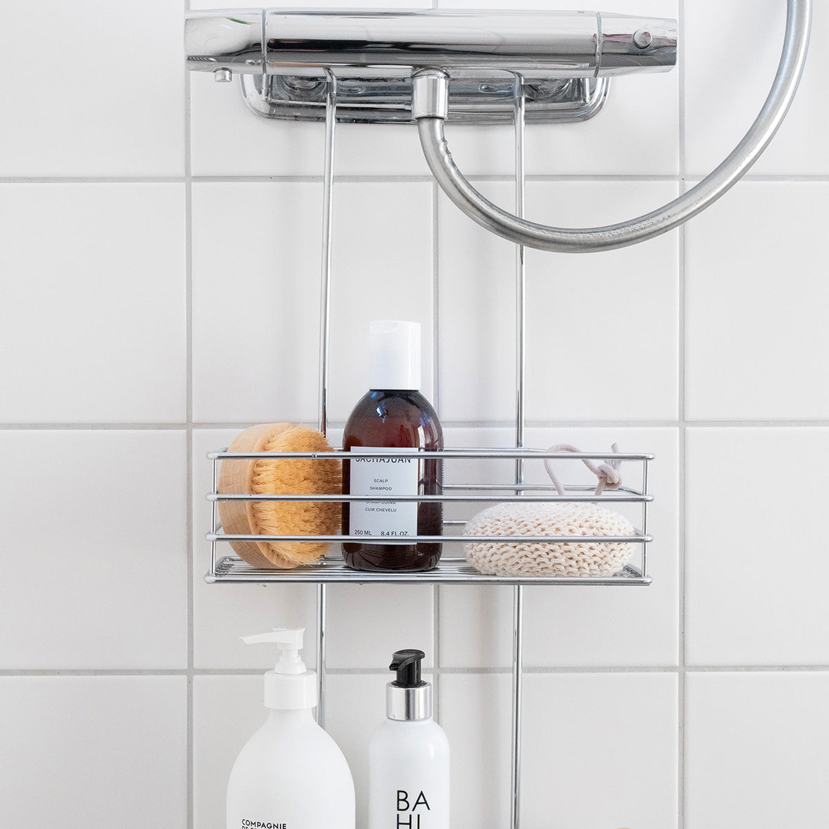 Brusekurv 2-plan Smedbo Krom Blank