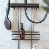 Brusekurv 2-plan Smedbo Sort Mat