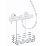 Brusekurv enkel Smedbo Krom Blank