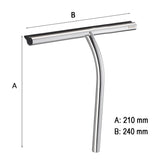 Bruseskraber Smedbo Sideline Krom Blank