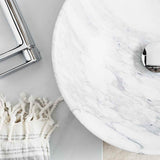 Fritstående Håndvask Noro Marble Hvid