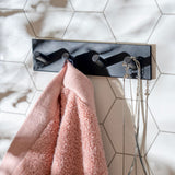 Firekrog Smedbo Selvklæbende Kantet Sort Mat