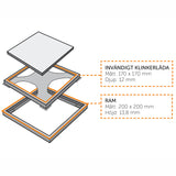 Gulvrist Tile In Frame 200 Sort