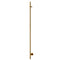 Swatch för Håndklædetørrer Hafa Style 85x1450 Børstet Messing