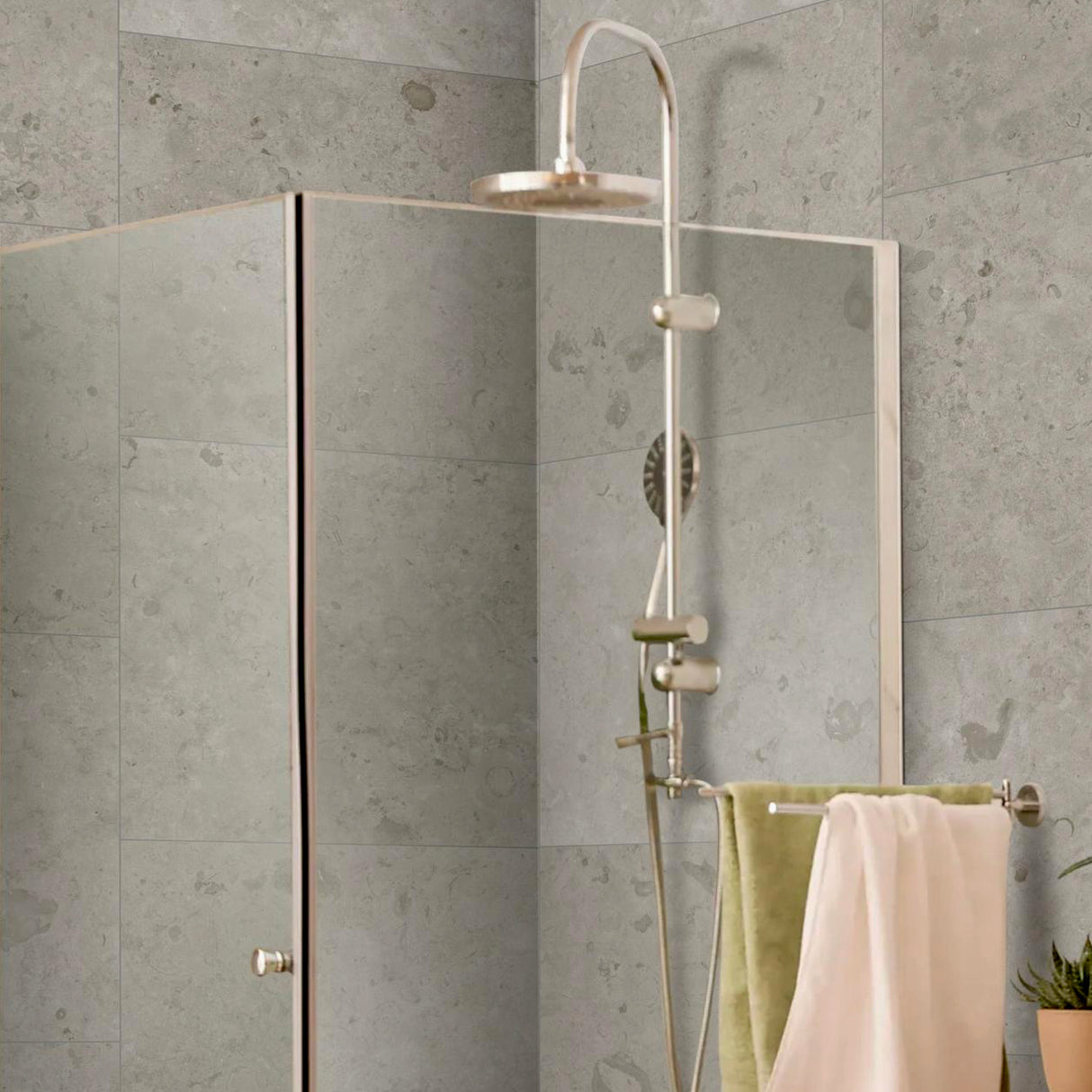 Klinker Jura Kalksten Gris Mat 60x60
