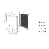 Inspektionslem Push Black 15