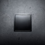 Inspektionslem Push Black 200x200 mm