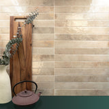Vægflise Bali Almond Blank 5x40