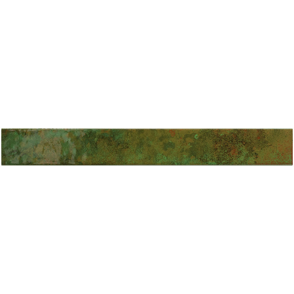 Vægflise Bali Green Blank 5x40