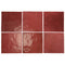 Swatch för Vægflise Creativa Burgundy Blank 13,2x13,2