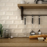 Prøve Kakel Inmetro Vision Cream Blank 7,5x15