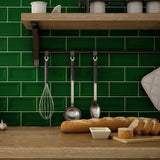 Vægflise Inmetro Vision Victorian Green Blank 7,5x15