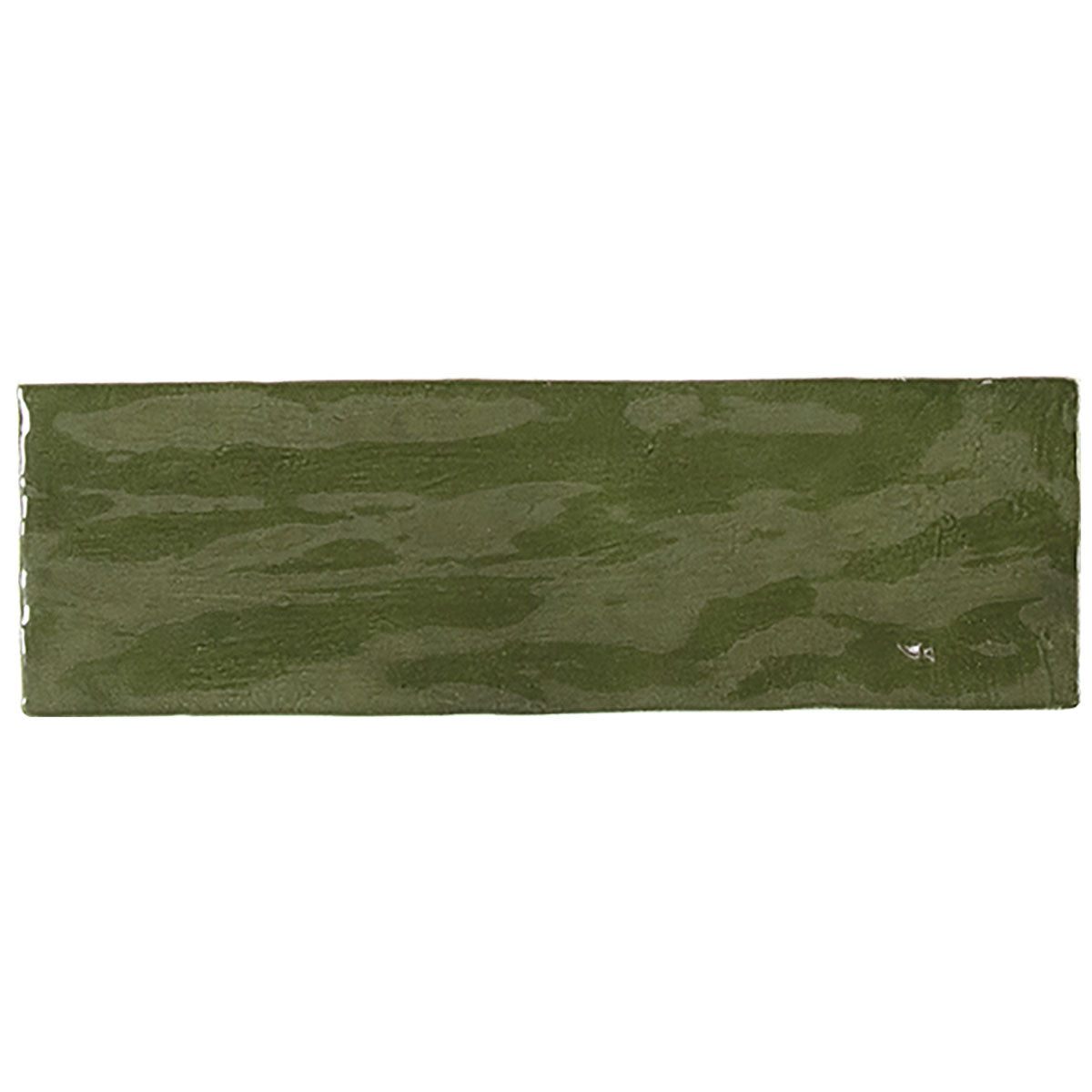 Vægflise La Riviera Botanical Green Blank 6,5x20
