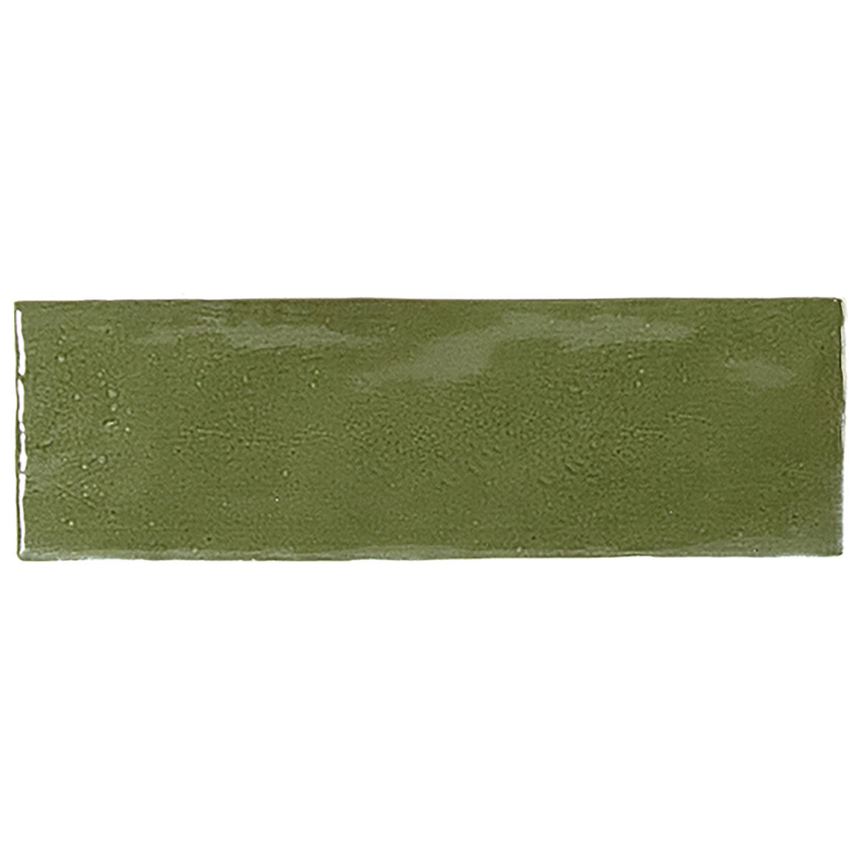 Vægflise La Riviera Botanical Green Blank 6,5x20