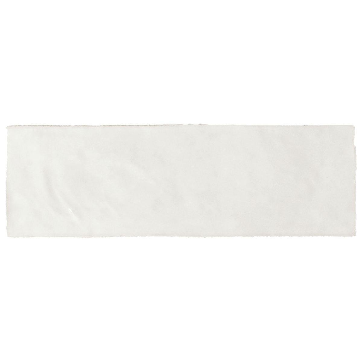Vægflise La Riviera White Blank 6,5x20