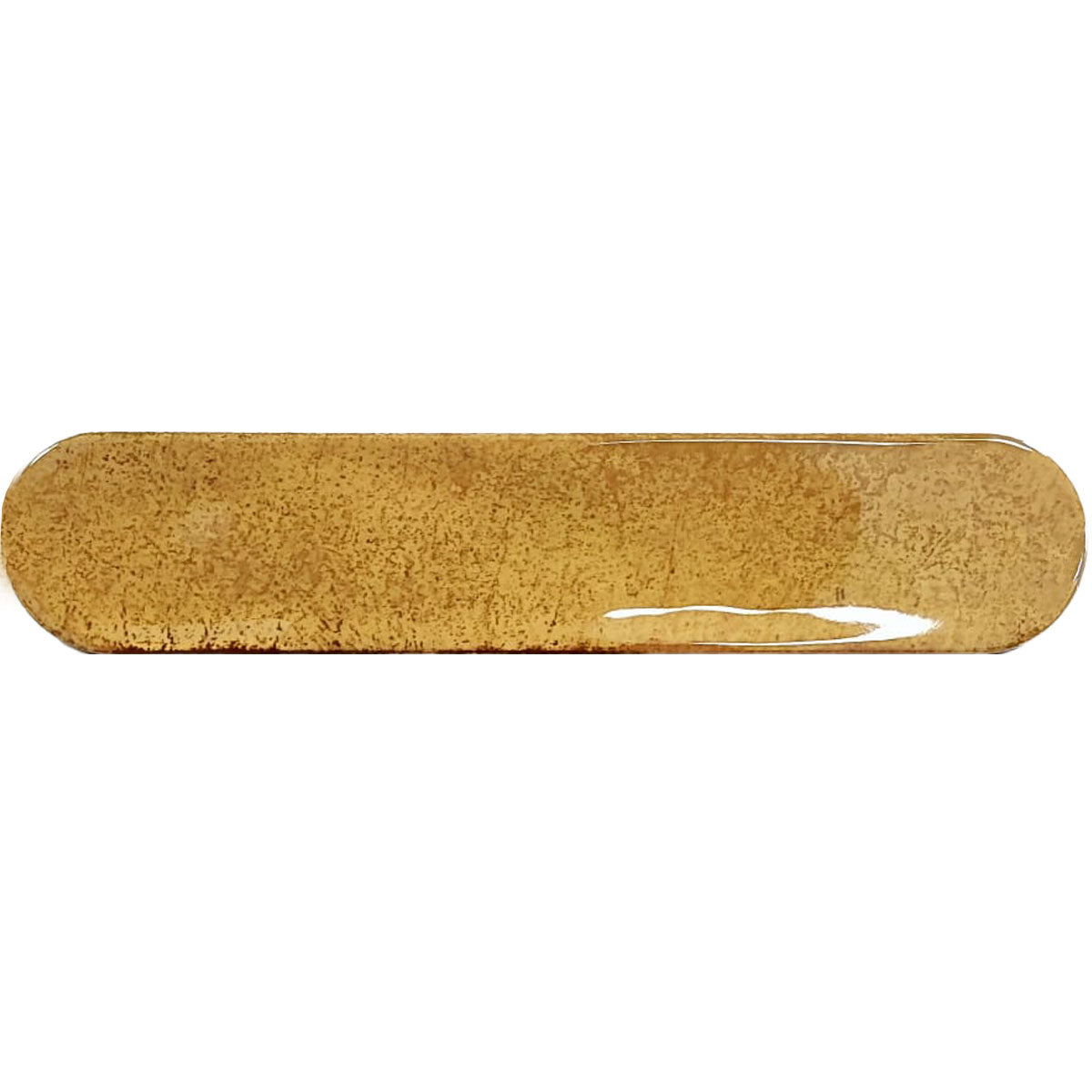 Vægflise Materika Rund Amber Blank 5x25