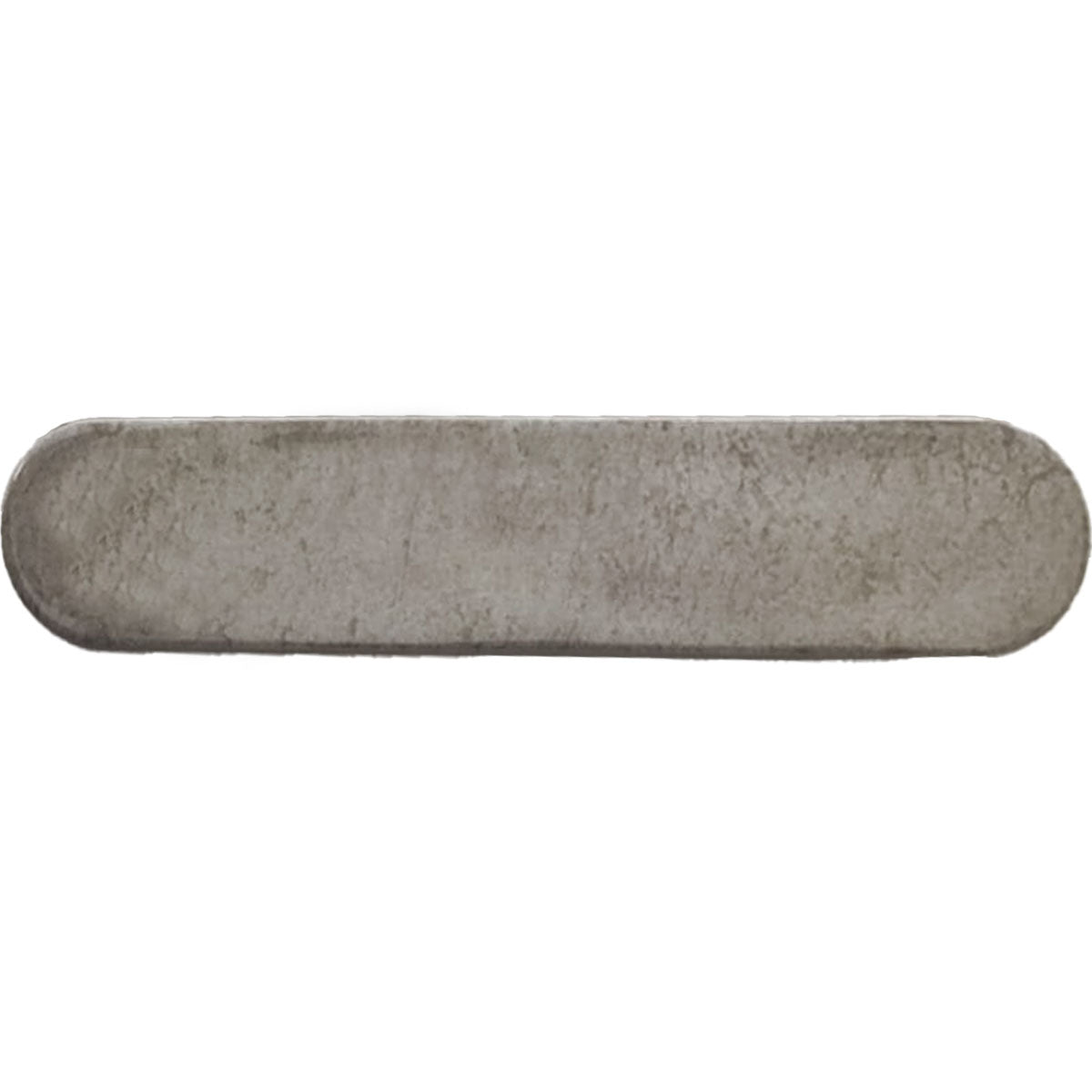 Vægflise Materika Rund Grey Blank 5x25