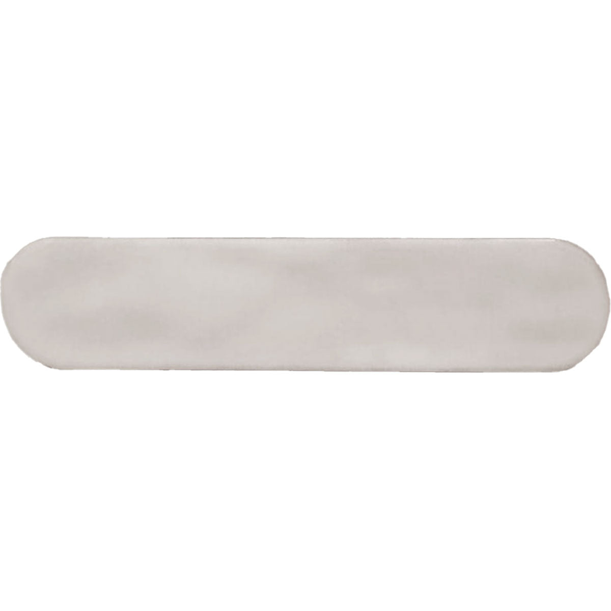 Vægflise Materika Rund White Blank 5x25