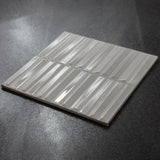 Vægflise Melody Grey Blank 20x20