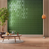 Vægflise Melody Royal Green Blank 20x20