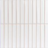 Vægflise Melody White Blank 20x20