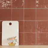 Vægflise New Country Clay Blank 15x15  