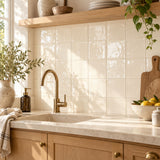 Prøve Vægflise New Country Cream Blank 15x15