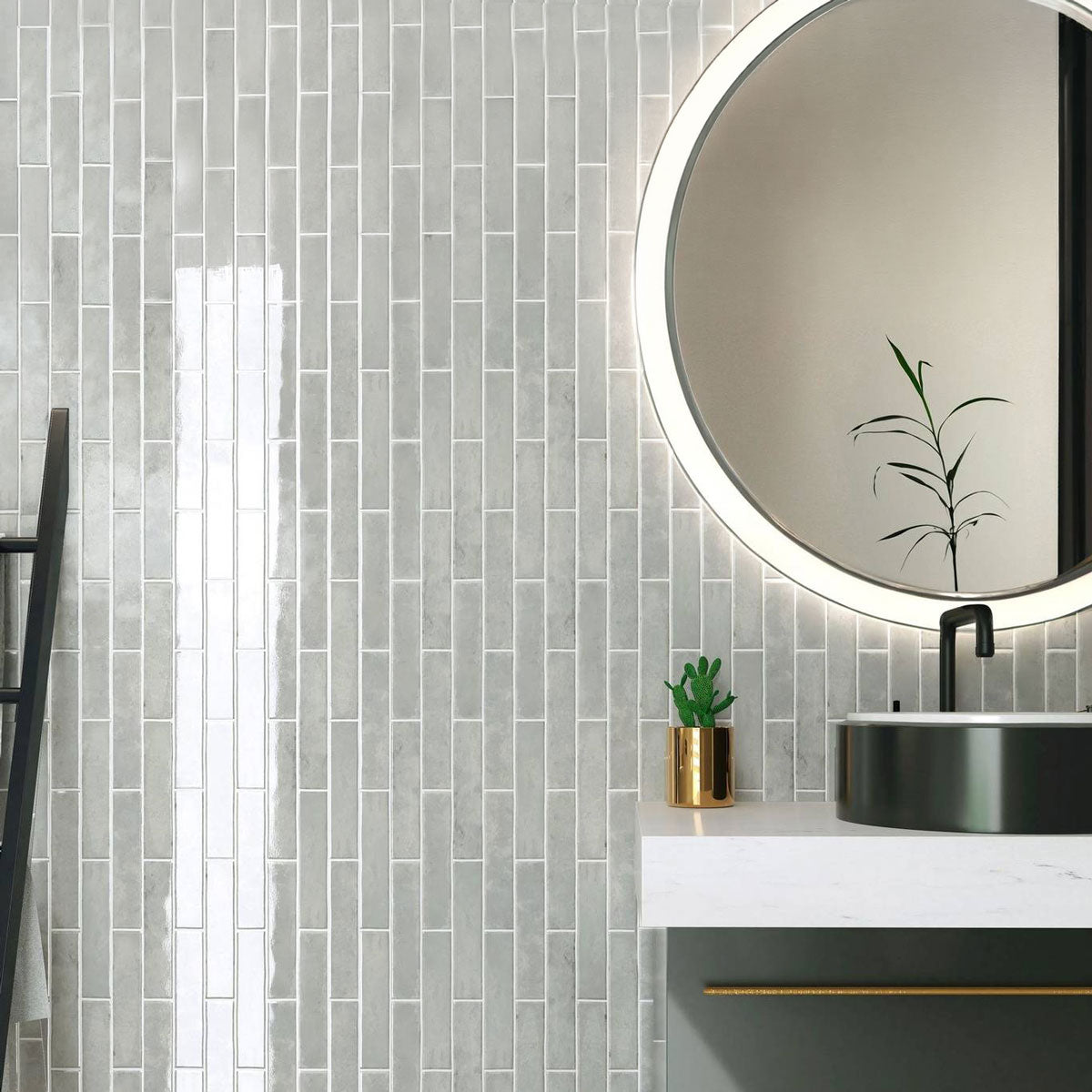 Prøve Vægflise San Remo Diamond Blank 5x25