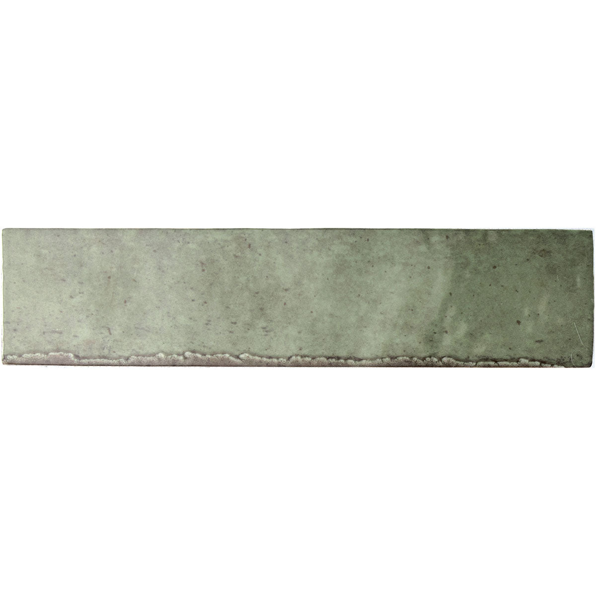 Vægflise Tribeca Sage Green Blank 6x24,6