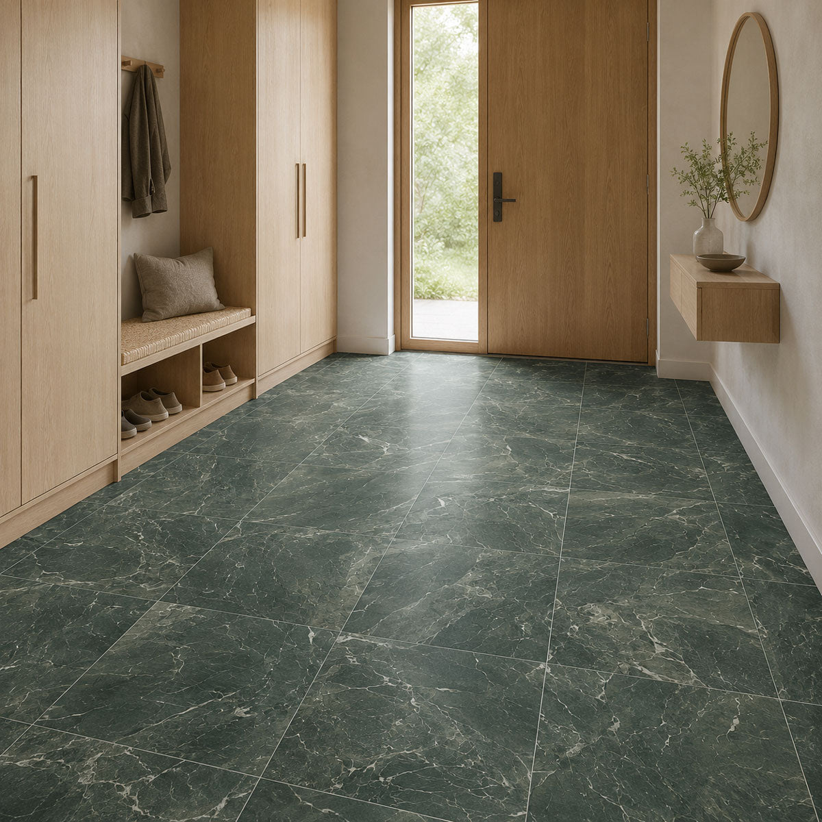 Klinker Alpi Verde Marmor Mat 60x60