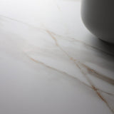 Klinker Amber White Marmor Mat 90x90