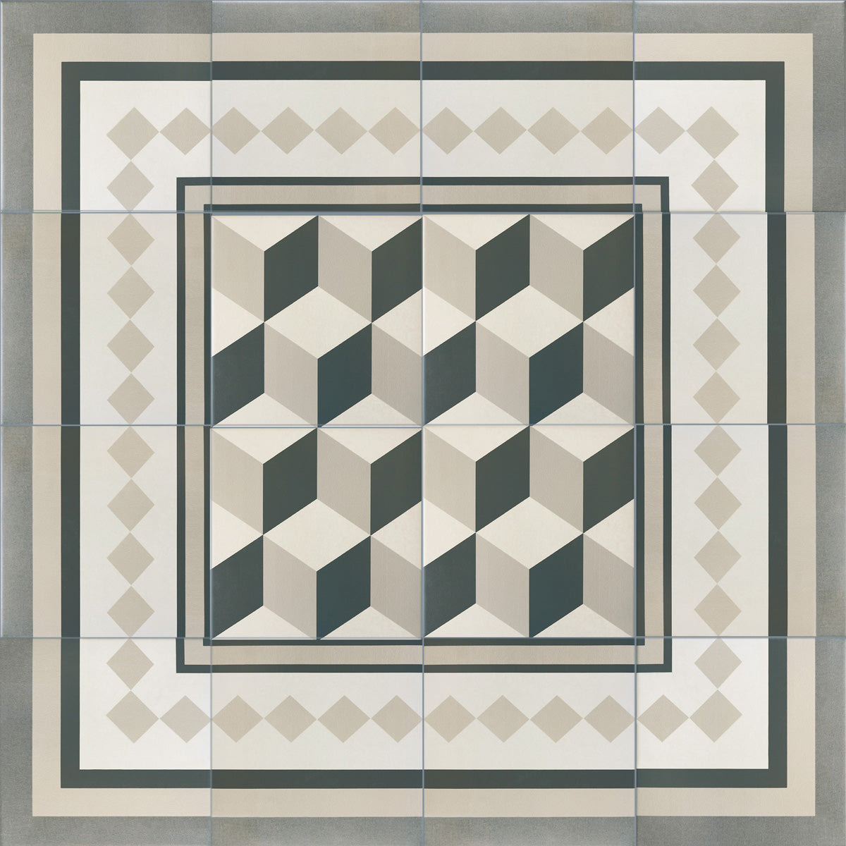 Klinker Atelier Paris Dekor Mat 20x20