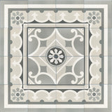 Klinker Atelier Rose Dekor Mat 20x20