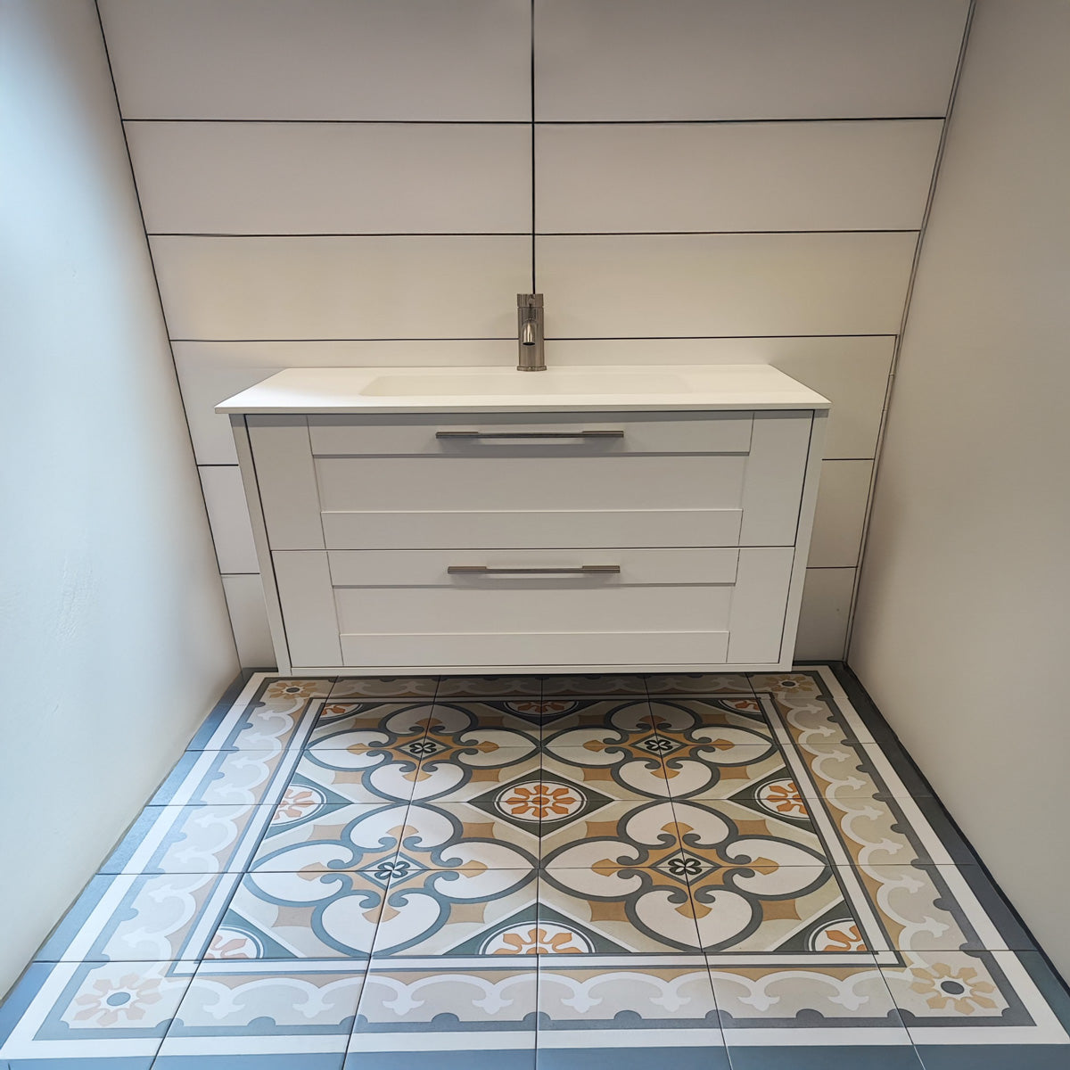 Klinker Atelier Volute Dekor Mat 20x20