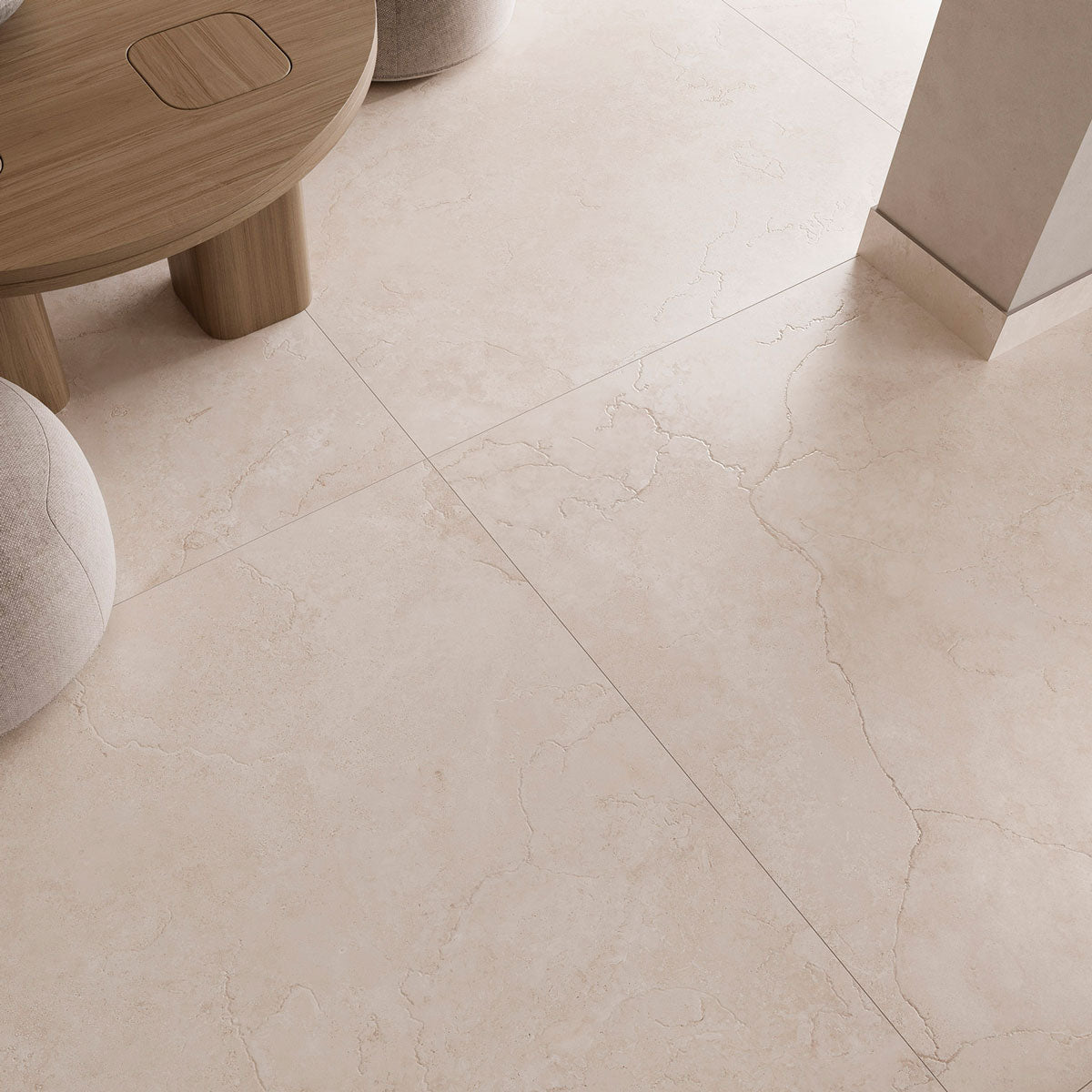Klinker Bellagio Beige Mat 90x90