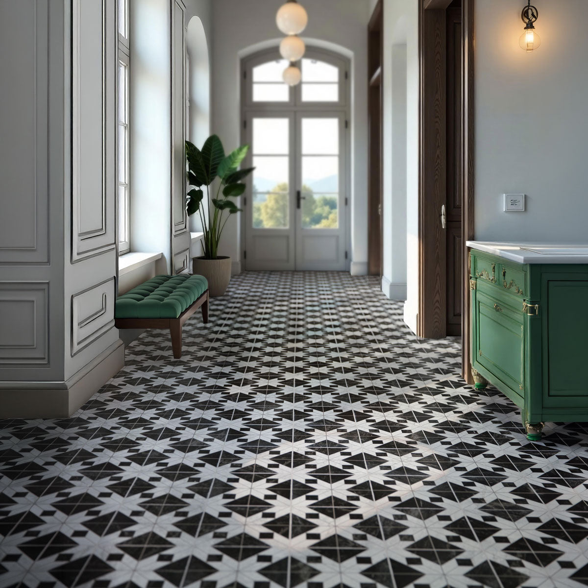 Prøve Klinker Decor Florencia Elegant Mat 22,3x22,3