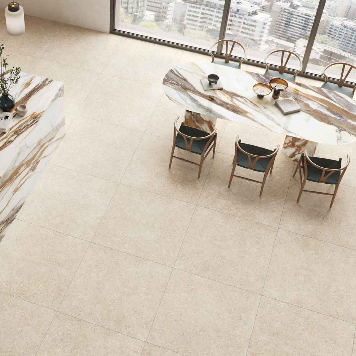 Klinker Oikos Beige Mat 60x60