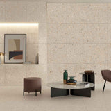 Klinker Oikos Terrazzo Beige Mat 60x60