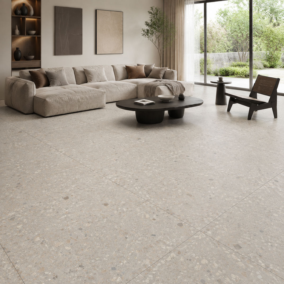 Klinker Oikos Terrazzo Natural Mat 100x100